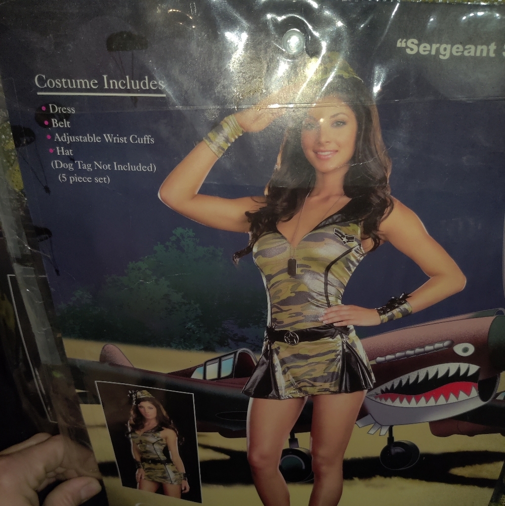 Sassy Sargent costume